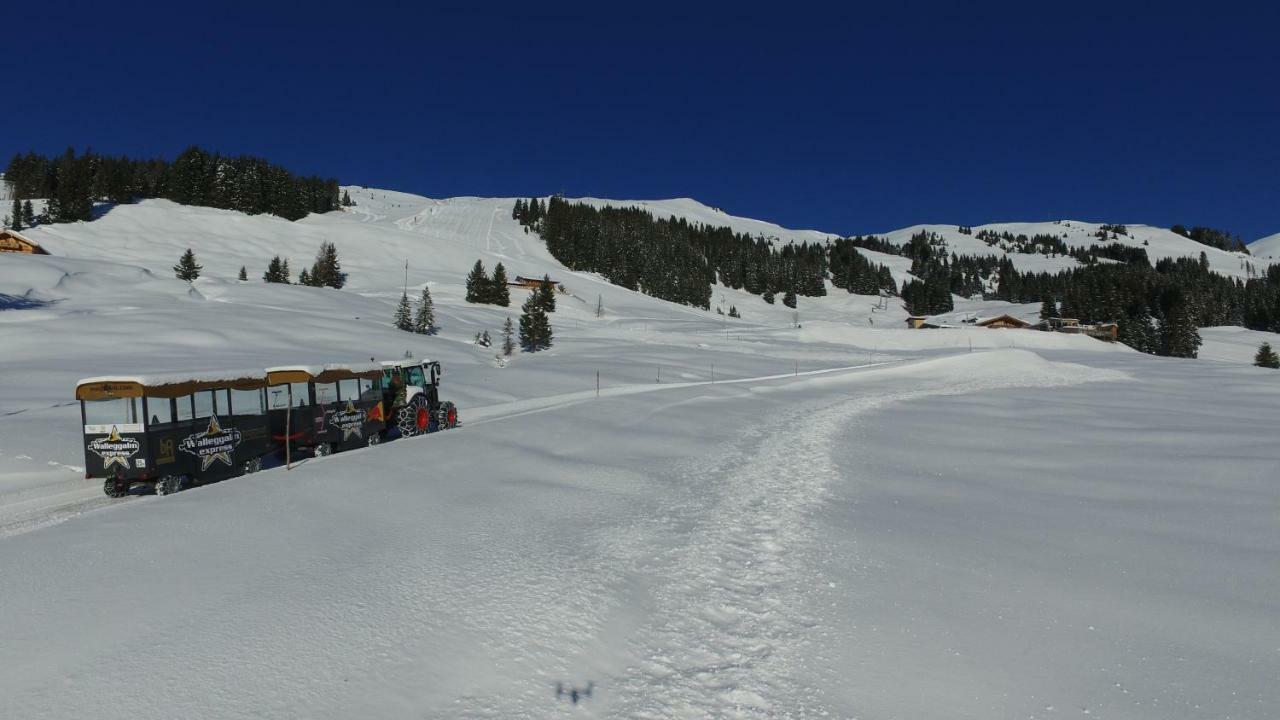Ski In-Ski Out - Gaestehaeuser Saalbach-Hinterglemm - Wallegghof Christianhof Экстерьер фото